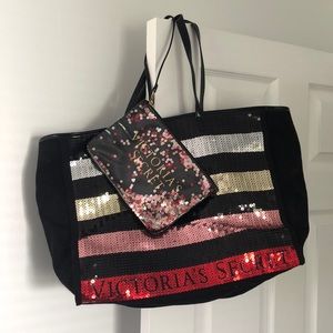 Victoria Secret bag and wristlet
